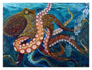 Octopus artwork by Deep Impressions