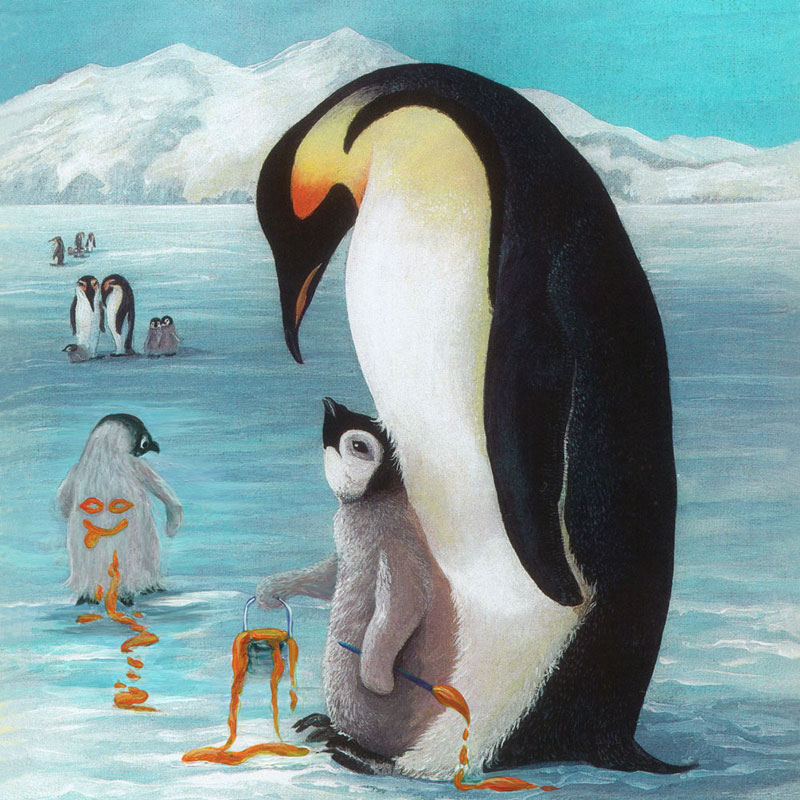 Penguin lesson card by Deep Impressions