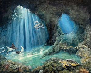 Cavern 11 - Original painting